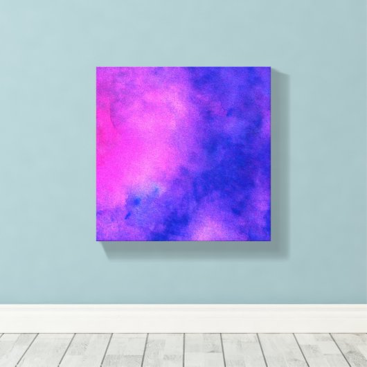 Paarse roze Abstracte textuur Canvas Afdruk (Insitu (Houten vloer))