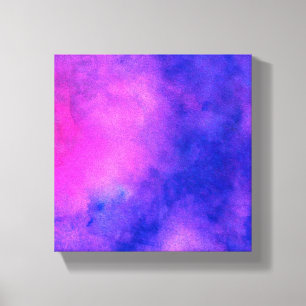 Paarse roze Abstracte textuur Canvas Afdruk