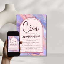 Paarse Roze Agaat Spaans 100ste verjaardag voor ha