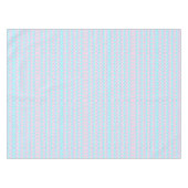  paarse roze aqua blue pastel mermaid scales tafelkleed (Voorkant (Horizontaal))