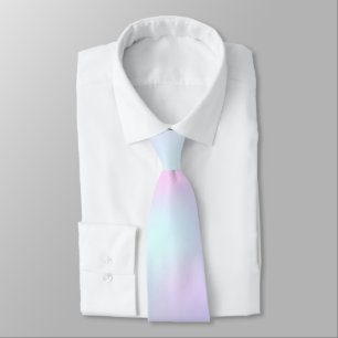 paarse roze aqua pastelkleuren stropdas
