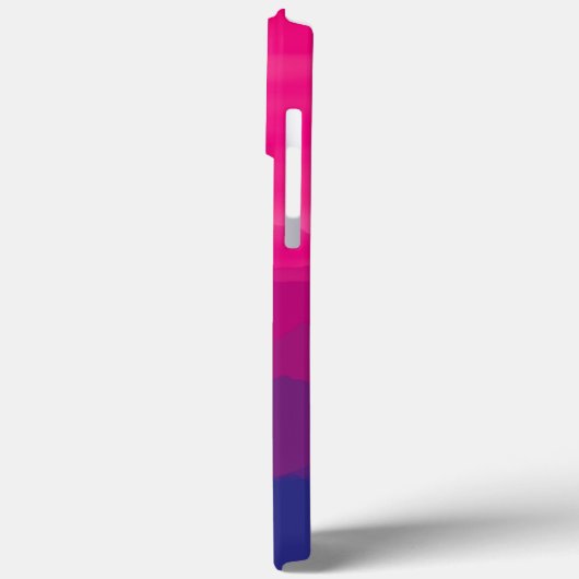 Paarse roze berggradiënt Case-Mate iPhone case (Achterkant / Links)