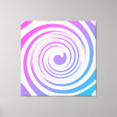 Paarse roze blauwe cirkels afdrukken (Voorkant)