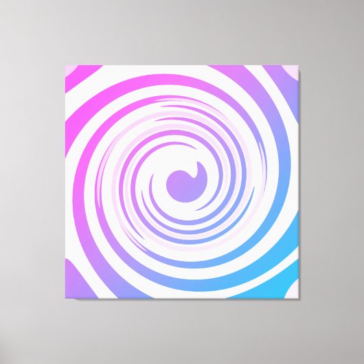 Paarse roze blauwe cirkels afdrukken (Voorkant)