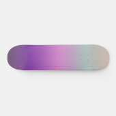 paarse roze blauwe drijfmestverloopkleuren persoonlijk skateboard (Horizontaal)