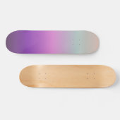 paarse roze blauwe drijfmestverloopkleuren persoonlijk skateboard (Horizontaal)