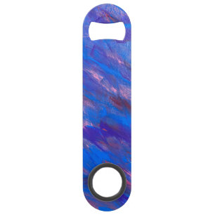 Paarse Roze Blauwe Roestvrij stalen flesopener Speed Flessenopener
