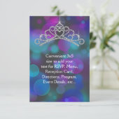 Paarse Roze Blauwgroen Tiara RSVP All Purpose (Staand voorkant)