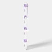  Paarse Roze Bloem Floral Boho Case-Mate iPhone Case (Achterkant / Rechts)