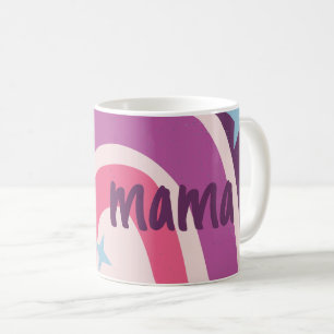 Paarse roze bohemiaanse regenboog - Speciaal geper Koffiemok