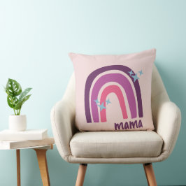 Paarse roze bohemiaanse regenboog - Speciaal geper Kussen
