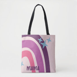 Paarse roze bohemiaanse regenboog - Speciaal geper Tote Bag