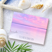 Paarse Roze California Beach Sunset Foto Aangepast Post-it® Notes