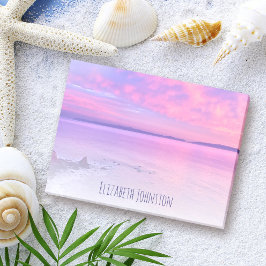Paarse Roze California Beach Sunset Foto Aangepast Post-it® Notes