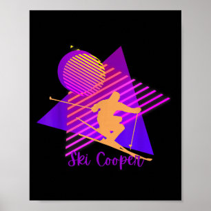Paarse Roze Colorado Skiën Cooper Leadville C Poster
