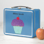 Paarse roze cupcakes (In situ)