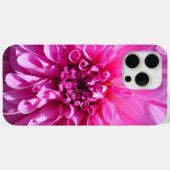 Paarse roze Dahlia Flower Case-Mate iPhone Case (Achterkant (horizontaal))