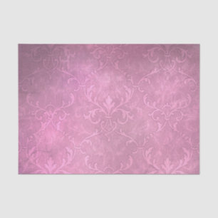 paarse roze damast verontrust tissuepapier