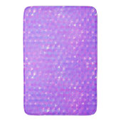 Paarse roze driehoeken Geometrische patronen Badmat (Voorkant Verticaal)