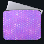 Paarse roze driehoeken Geometrische patronen Laptop Sleeve<br><div class="desc">Aangepast ontwerp</div>