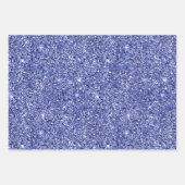 Paarse Roze Eenhoorn Glitter Sparkle Inpakpapier Vel (Voorkant 2)