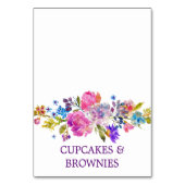 Paarse roze en blauwe bloemkool Bouquet Kaarten me (Voorkant)