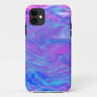 Paarse, Roze en Blue Tye-Dye Phone Case