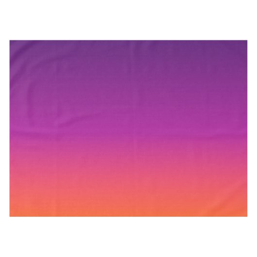 Paarse, roze en oranje gradiëntmeter tafelkleed (Voorkant (Horizontaal))