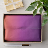 Paarse, roze en oranje gradiëntmeter tissuepapier (Geschenk)