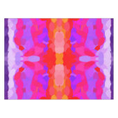 Paarse, roze en oranje kleurstof tafelkleed (Voorkant (Horizontaal))