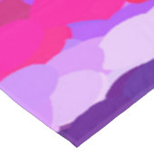 Paarse, roze en oranje kleurstof tafelkleed (Gekanteld)
