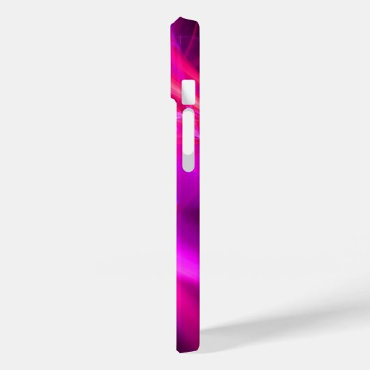 PAARSE roze fuchsie Case-Mate iPhone Case (Achterkant / Links)