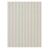 Paarse roze gele strepen tafelkleed (Voorkant)