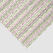 Paarse roze gele strepen tissuepapier (Detail)