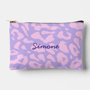 Paarse roze gepersonaliseerde meisje etui