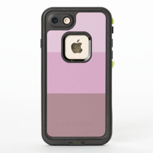 Paarse roze gestreept ombre