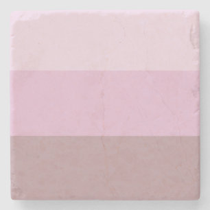 Paarse roze gestreept ombre stenen onderzetter