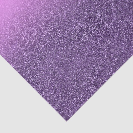 Paarse roze glinsterende gradiënt meisjesachtig tissuepapier (Detail)