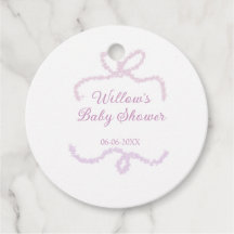 paarse roze glitterschoen baby shower naam datum e