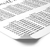 Paarse roze graafmachine voor 8-tafel bruiloft poster (Hoek)