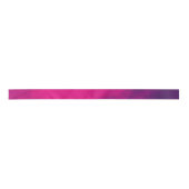 Paarse Roze Gradient Custom Ribbon Satijnen Lint (Voorkant)