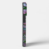 Paarse Roze Groene Metallic Patroon Persoonlijk Case-Mate iPhone Case (Achterkant / Rechts)