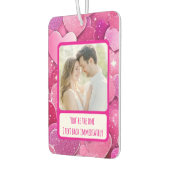 Paarse roze hartjes sms ik meteen terug luchtverfrisser (Links)