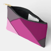 Paarse Roze Houtskool Kleurblok Etui (Open)