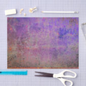 Paarse Roze Kleurrijke Grunge Textuur Tissuepapier (Craft)