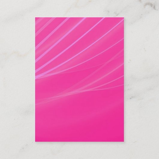 Paarse roze kwaliteit Unieke moderne vrouwtjes Visitekaartje (Achterkant)