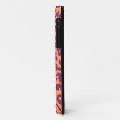  Paarse roze luipaard Case-Mate iPhone Case (Achterkant/links)