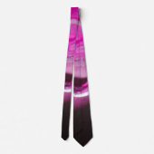Paarse roze magenta moderne elegant stropdas (Achterkant)