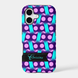 Paarse roze moderne iPhone 5 Hoesje-partner