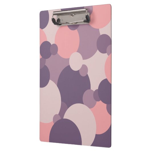 Paarse-roze moleculen Klembord (Links)